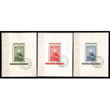 80-året for det første ungarske frimærke - komplet sæt - Ungarn - AFA 1179-81.